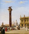 The Piazetta St Marks Venice by Edward Pritchett